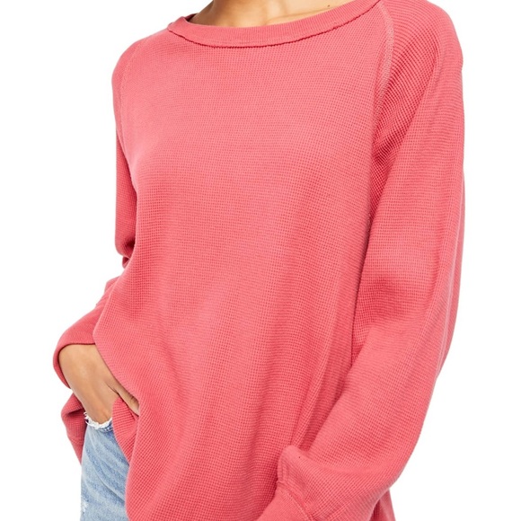 Free People Tops - Free People We the Free Amelia Oversized Thermal M